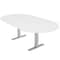 Skutchi Designs 45.25 in W, 71.5 in L, 29 in H, Engineered Wood Top, White HAR-RAC-46X72-T-XD09 - alternate 1